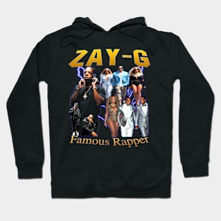 Zay-G Famous Rapper - Rap Tee Hoodie